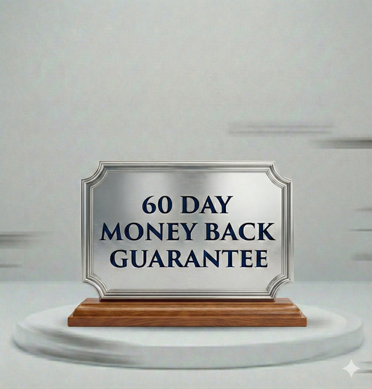 60 Day Money Back Guarantee
