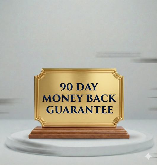 90 Day Money Back Guarantee